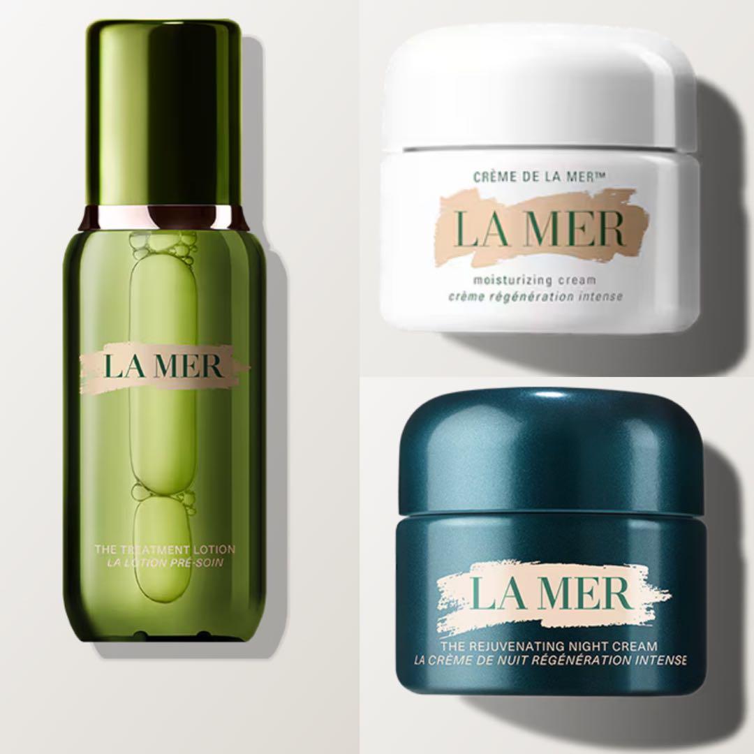 LA MER ローション、Day/Night クリーム、豪華サンプルセット