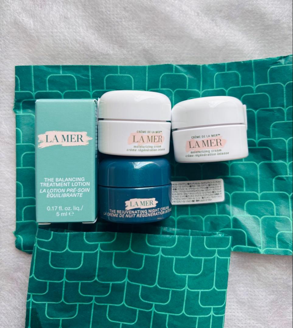 LA MER ローション、Day/Night クリーム、豪華サンプルセット