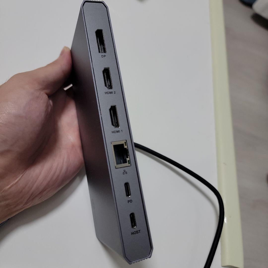 usb c 11 in 1 マルチポートハブ ドック付き