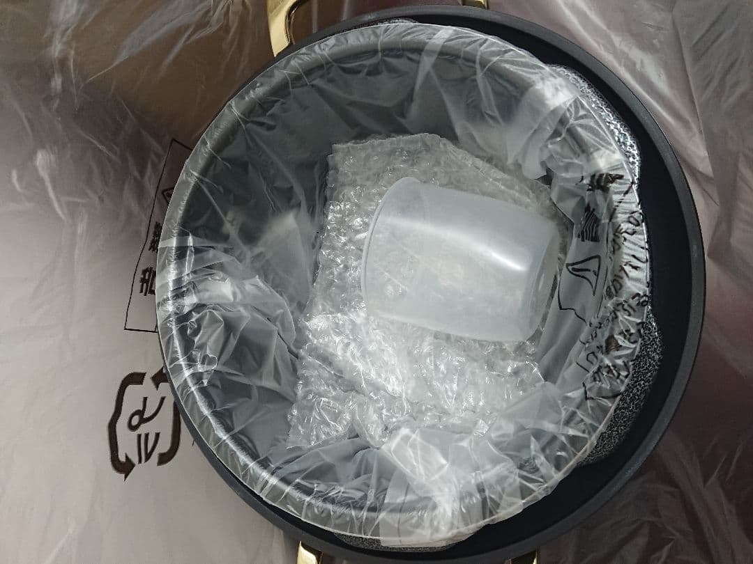 S 【新品未使用】 電気圧力鍋 2L Re: ブラック レシピブック付