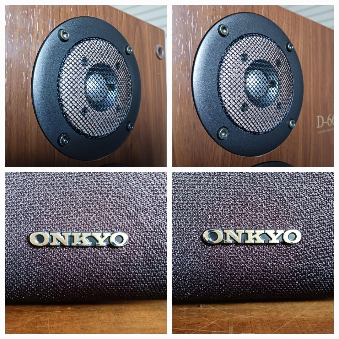 ONKYO/オンキョー　D-66RX　ペア　エッジ張り替え品