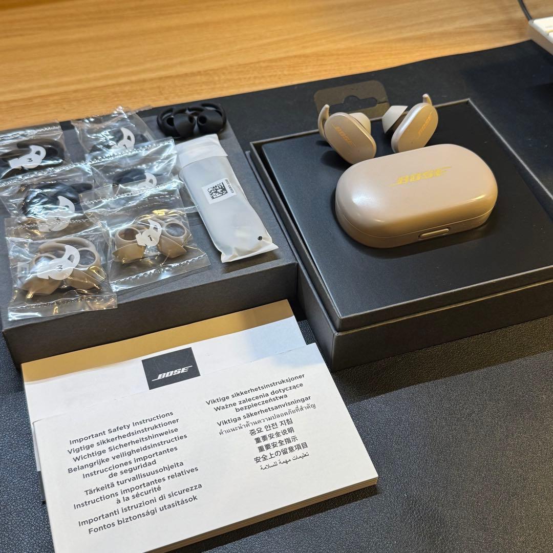 Bose Quietcomfort earbuds サンドストーン