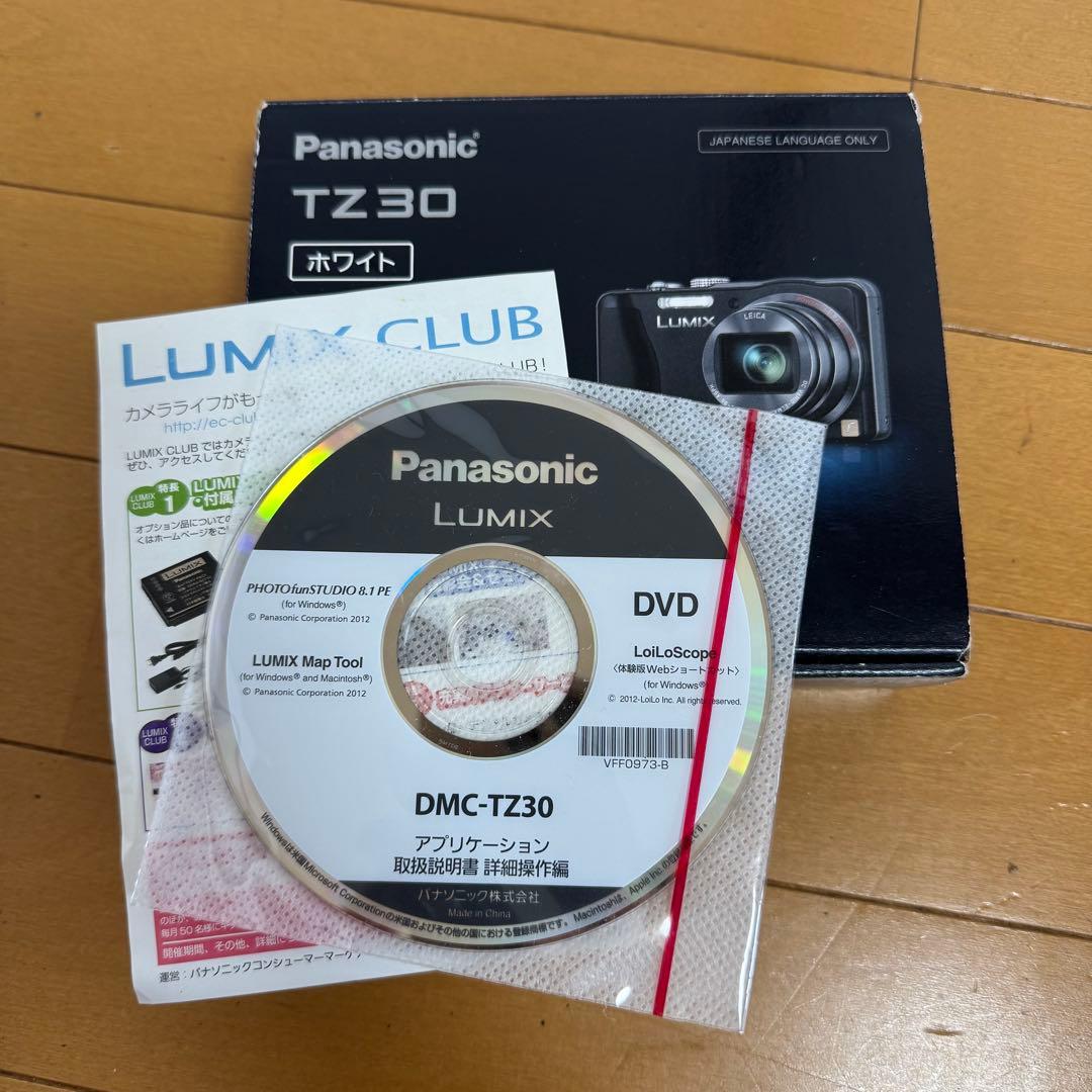 【美品】Panasonic LUMIX DMC-TZ30 デジタルカメラ