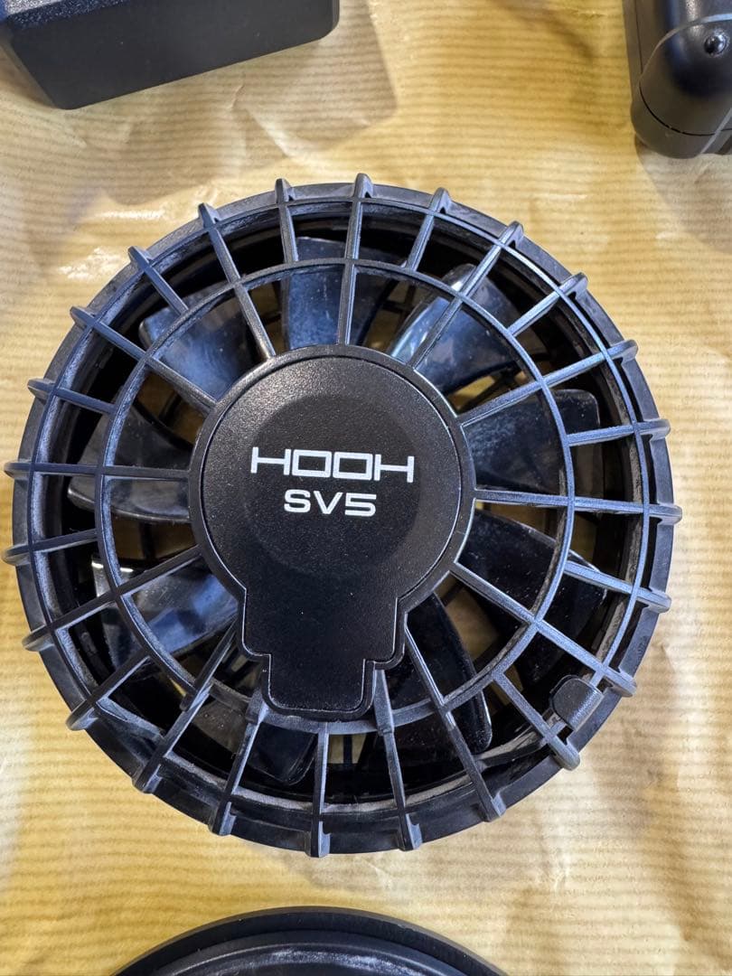 HOOH 空調服ファン　バッテリー　SV500コンプリートセット