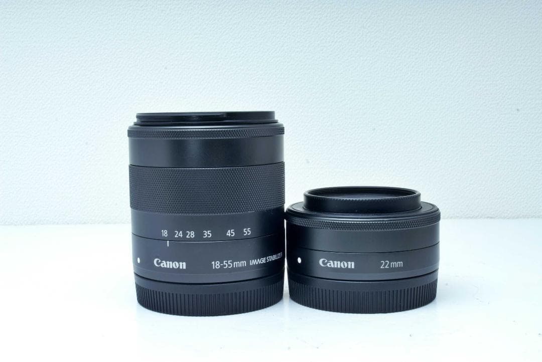 Canon EOS Mミラーレス一眼ダブルレンズキット【美品】