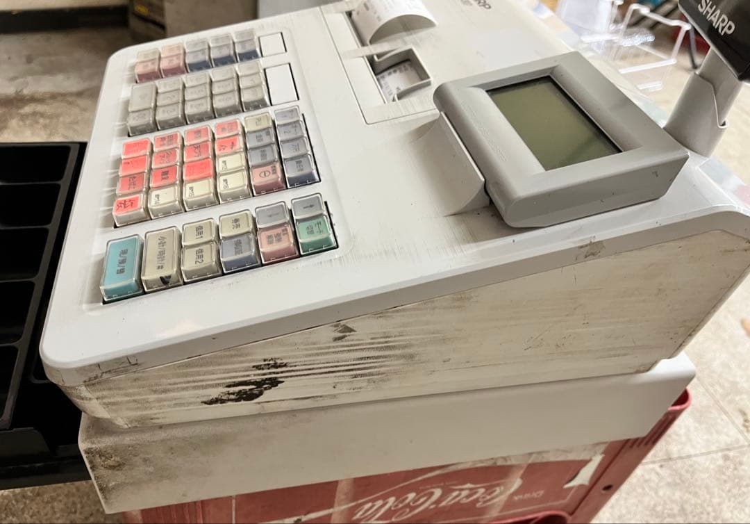 SHARP XE-A307 レジスター