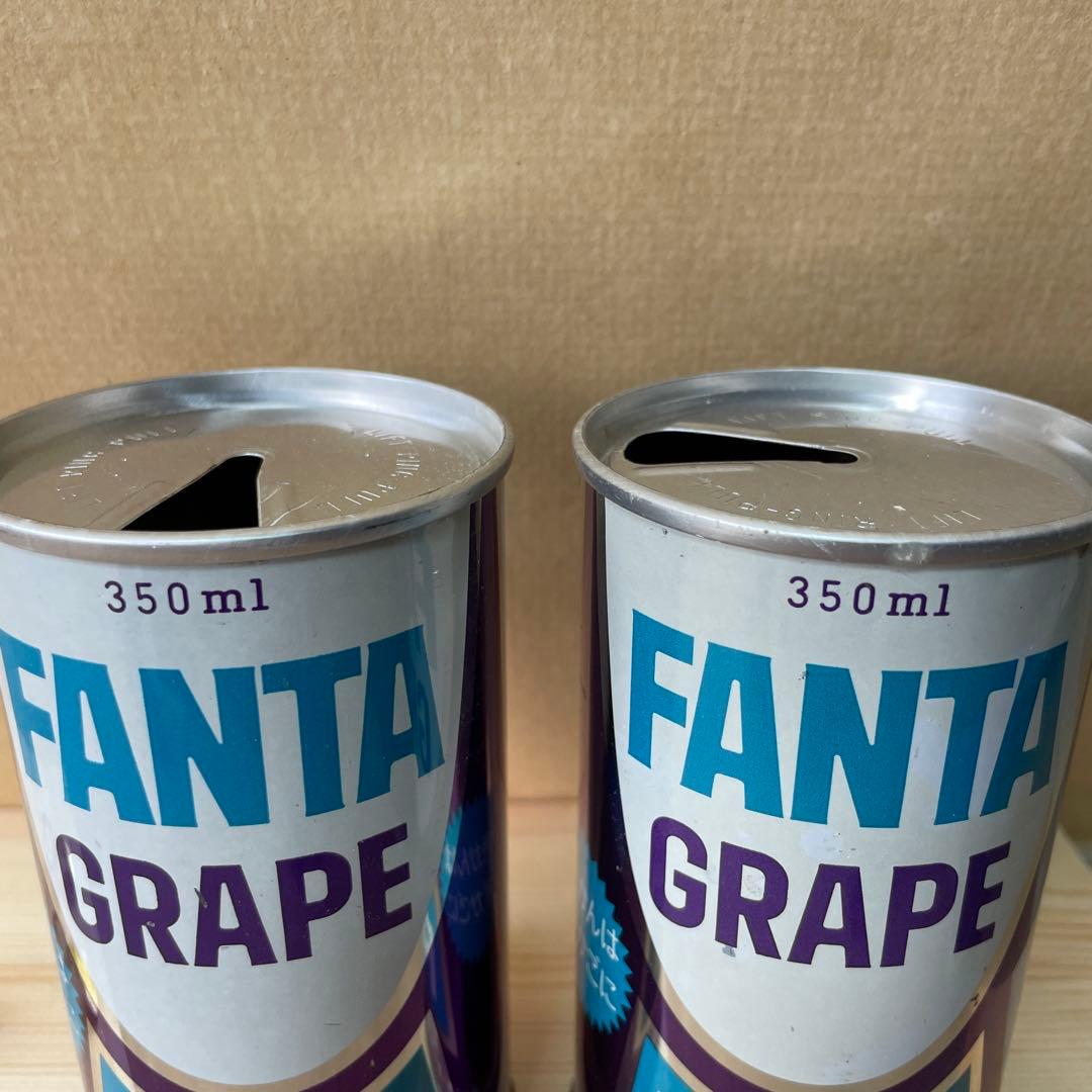 激レア　ファンタグレープ　空き缶　当時物　昭和レトロ　コレクション　初代