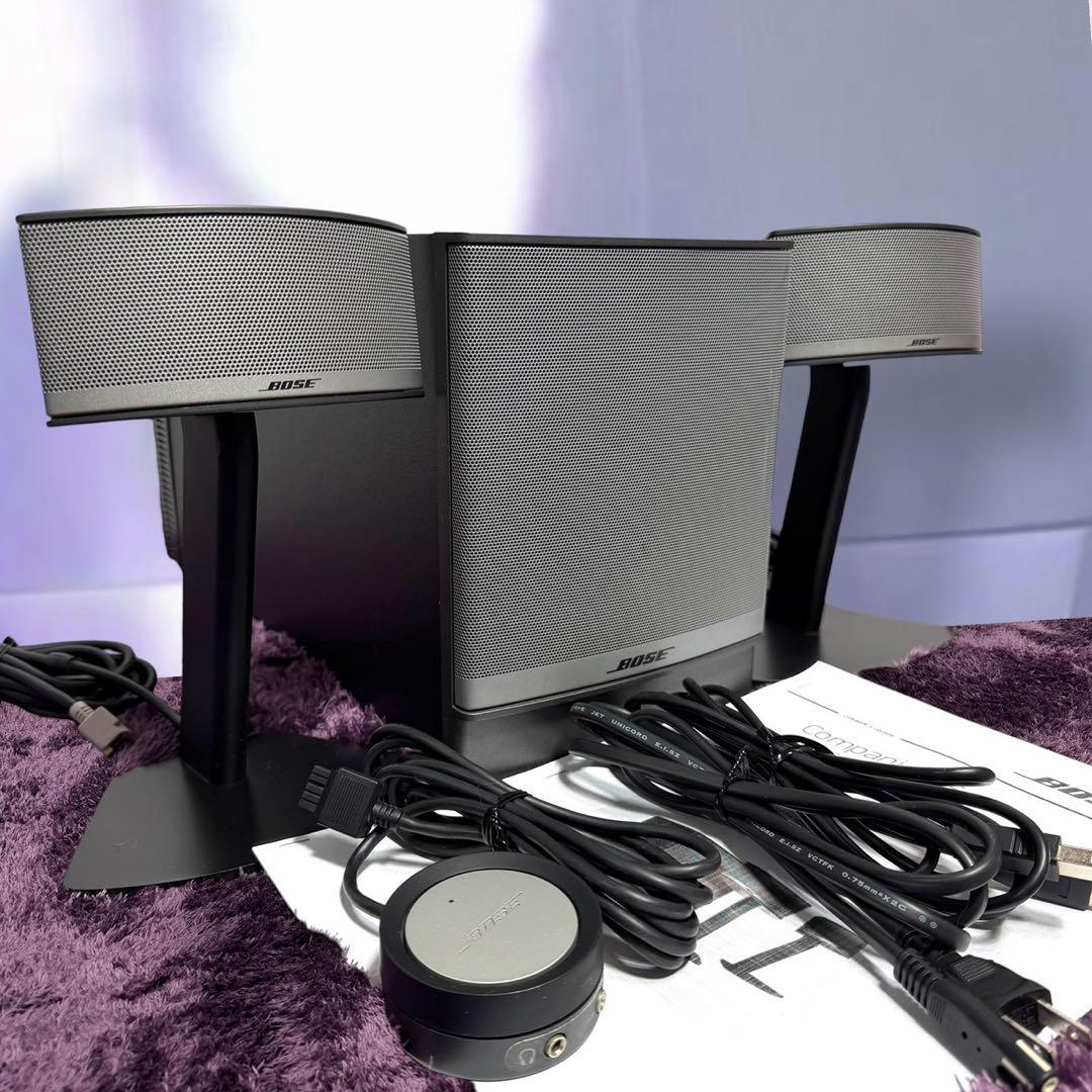 ☆美品 Bose Companion 5 PCスピーカー シルバー グラファイト