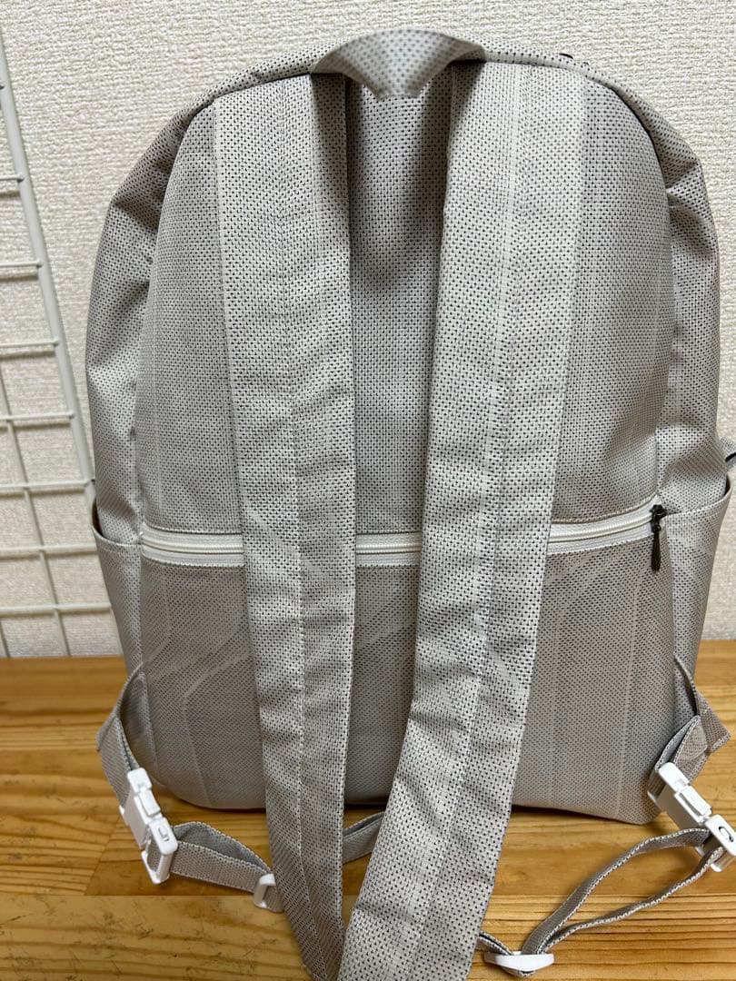 正絹白大島紬リュックサック
