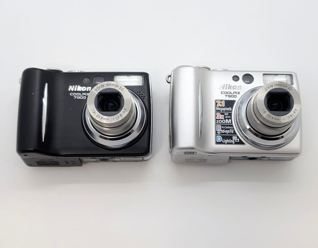 Nikon COOLPIX デジタルカメラ 2台 動作品 バッテリー 訳あり
