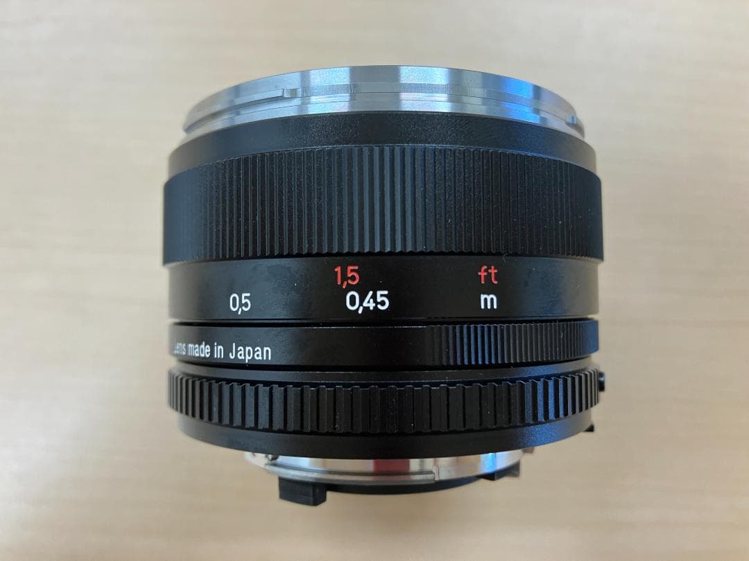 Zeiss ツァイス Planar 50mm F1.4 ZF.2 ニコンF用