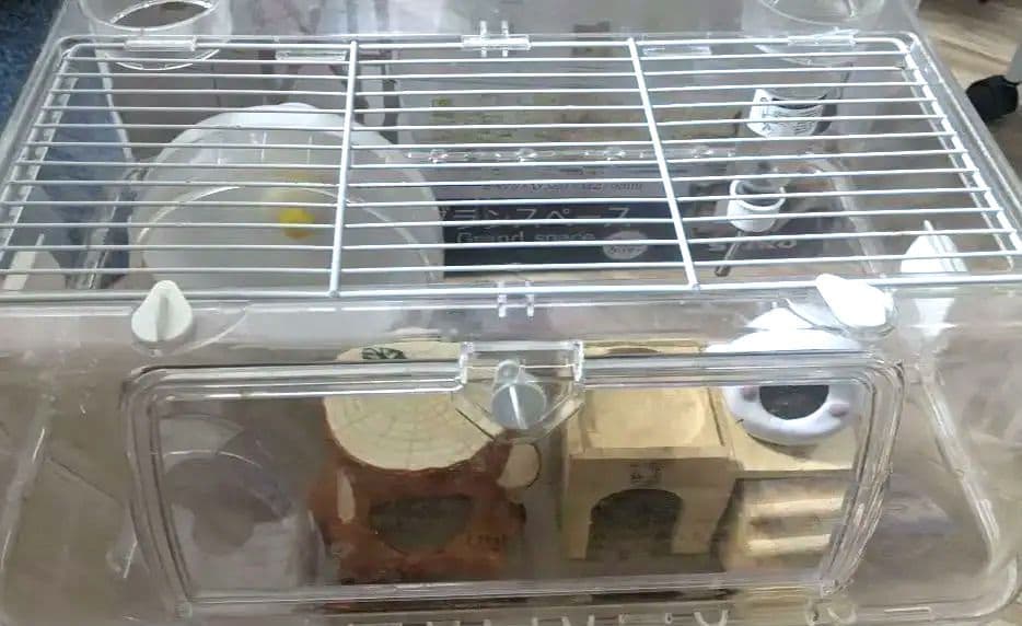 ハムスター飼育キット☆夢みるお城　ルーミィ グランスペース おまけ多数