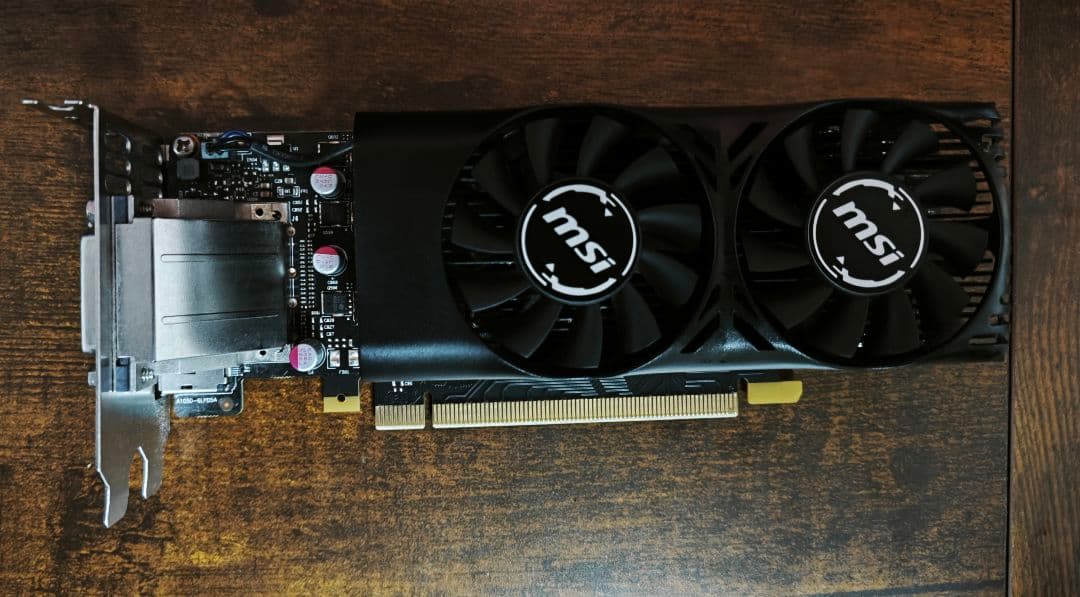 グラフィックボード・グラボ・ビデオカード MSI GeForce GTX 1050 Ti 4GT LP