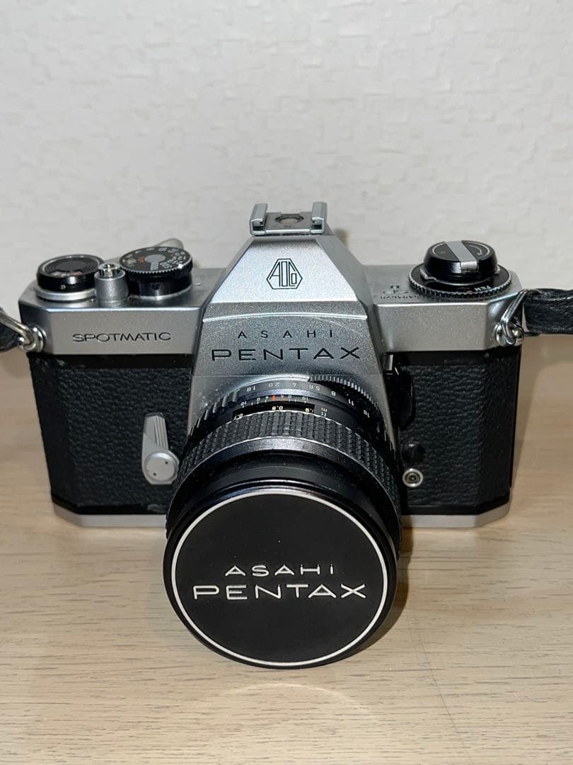 フィルムカメラ、**Asahi Pentax SP（スポットマチック）