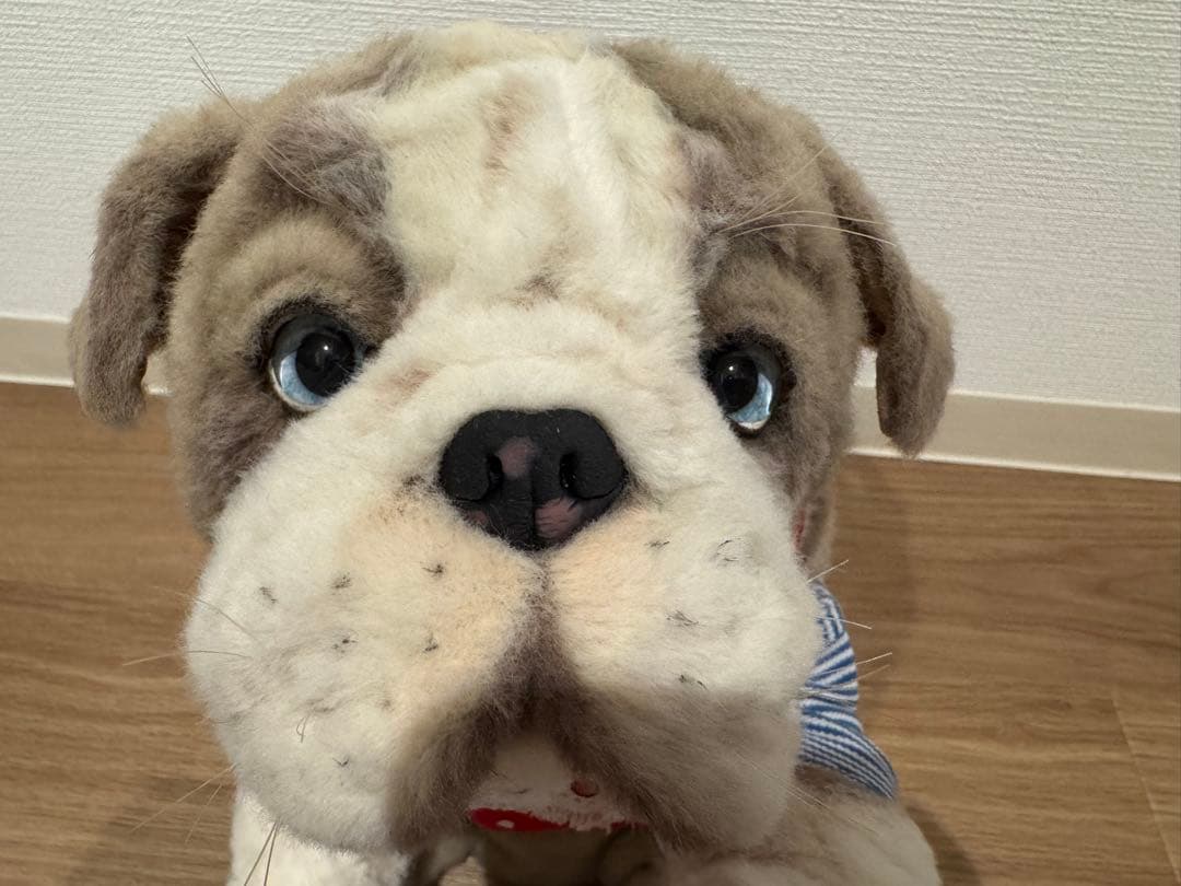 海外作家様作　ブルドッグの子犬　アートドール
