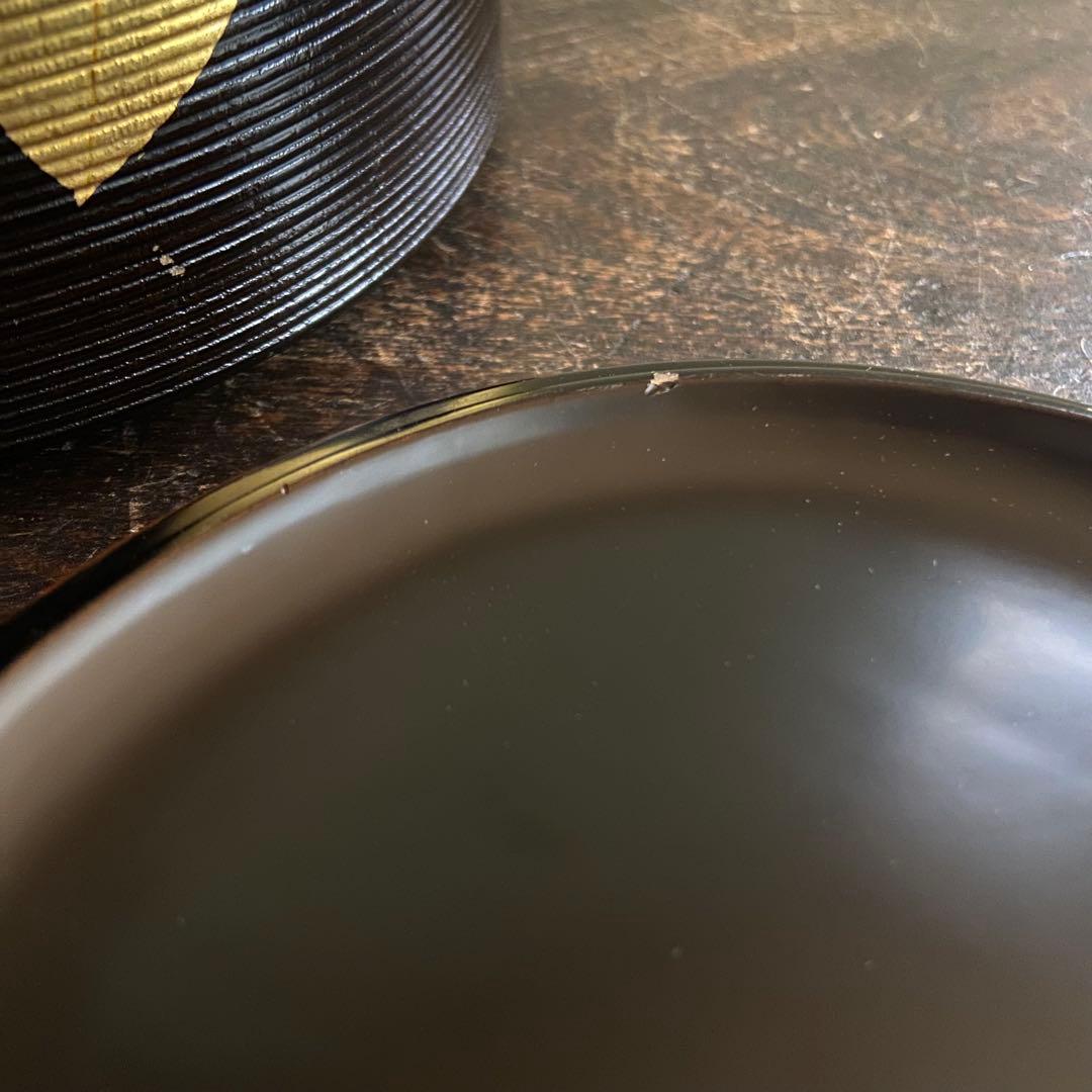 丸御重箱　漆器　2段重　京都象彦　共箱付き　お正月