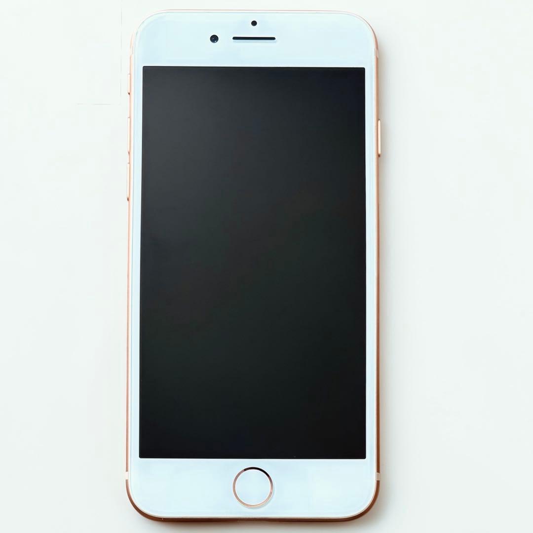 美品 iPhone8 ローズゴールド 64GB SIMロックあり(au)