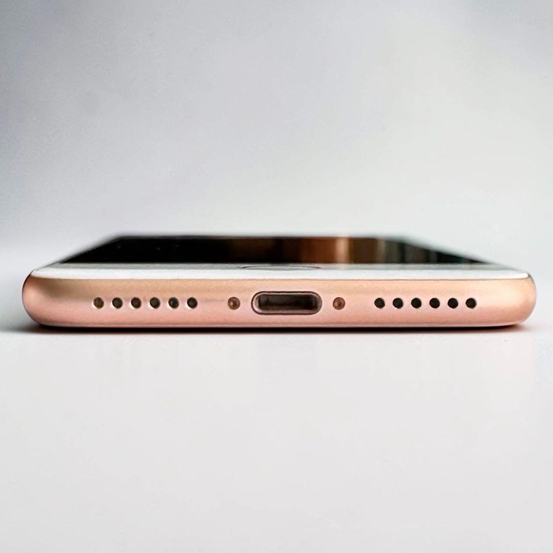 美品 iPhone8 ローズゴールド 64GB SIMロックあり(au)