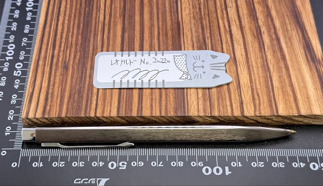 MONTBLANC ボールペン レオナルド No.20220 スタニウム 美品