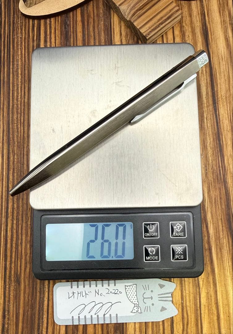 MONTBLANC ボールペン レオナルド No.20220 スタニウム 美品
