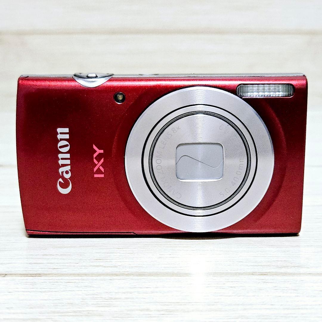 極上美品 CANON キャノン IXY200 コンパクトデジタルカメラ レッド