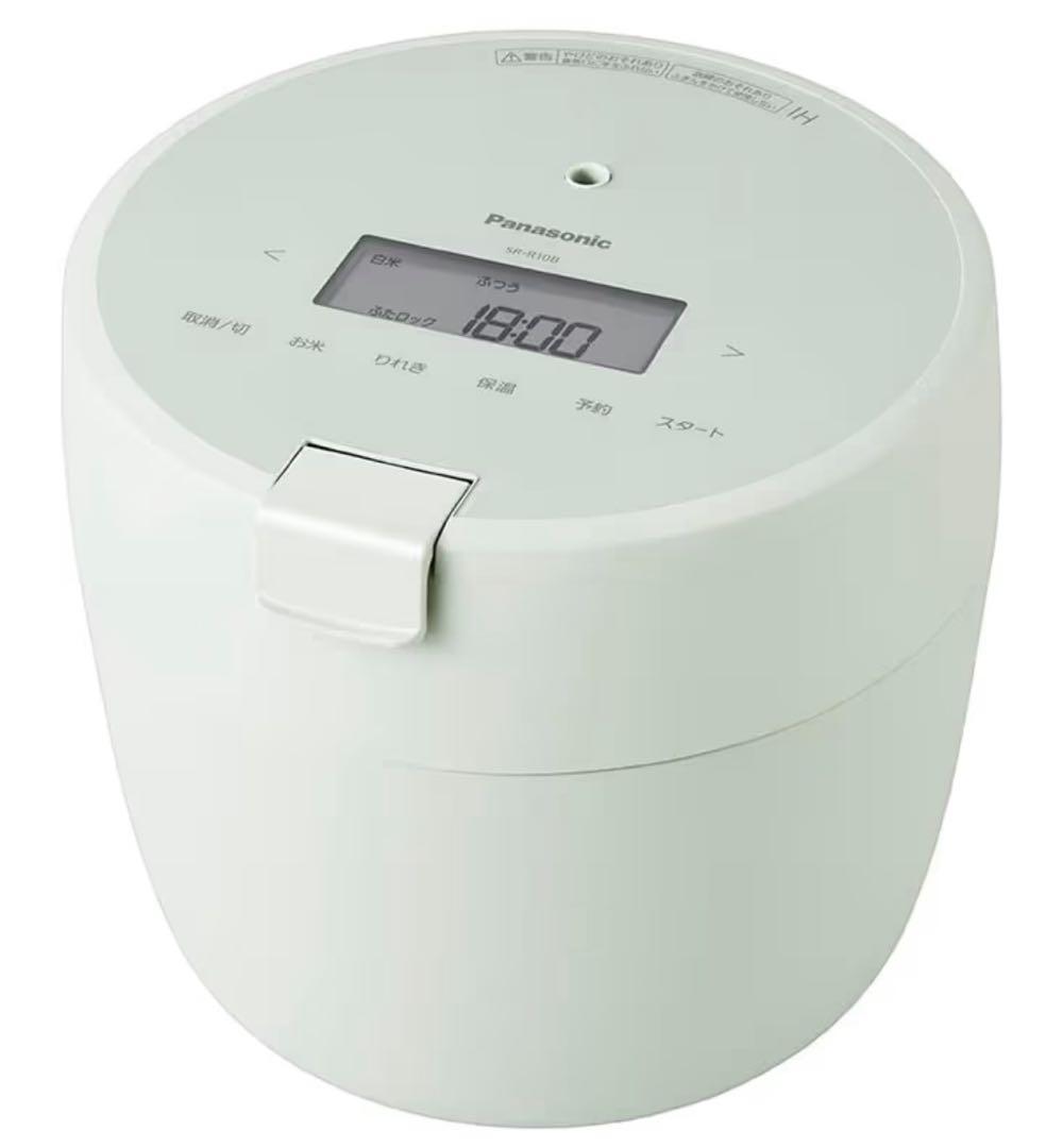 Panasonic SR-R10B-G グリーン 炊飯器　パナソニック