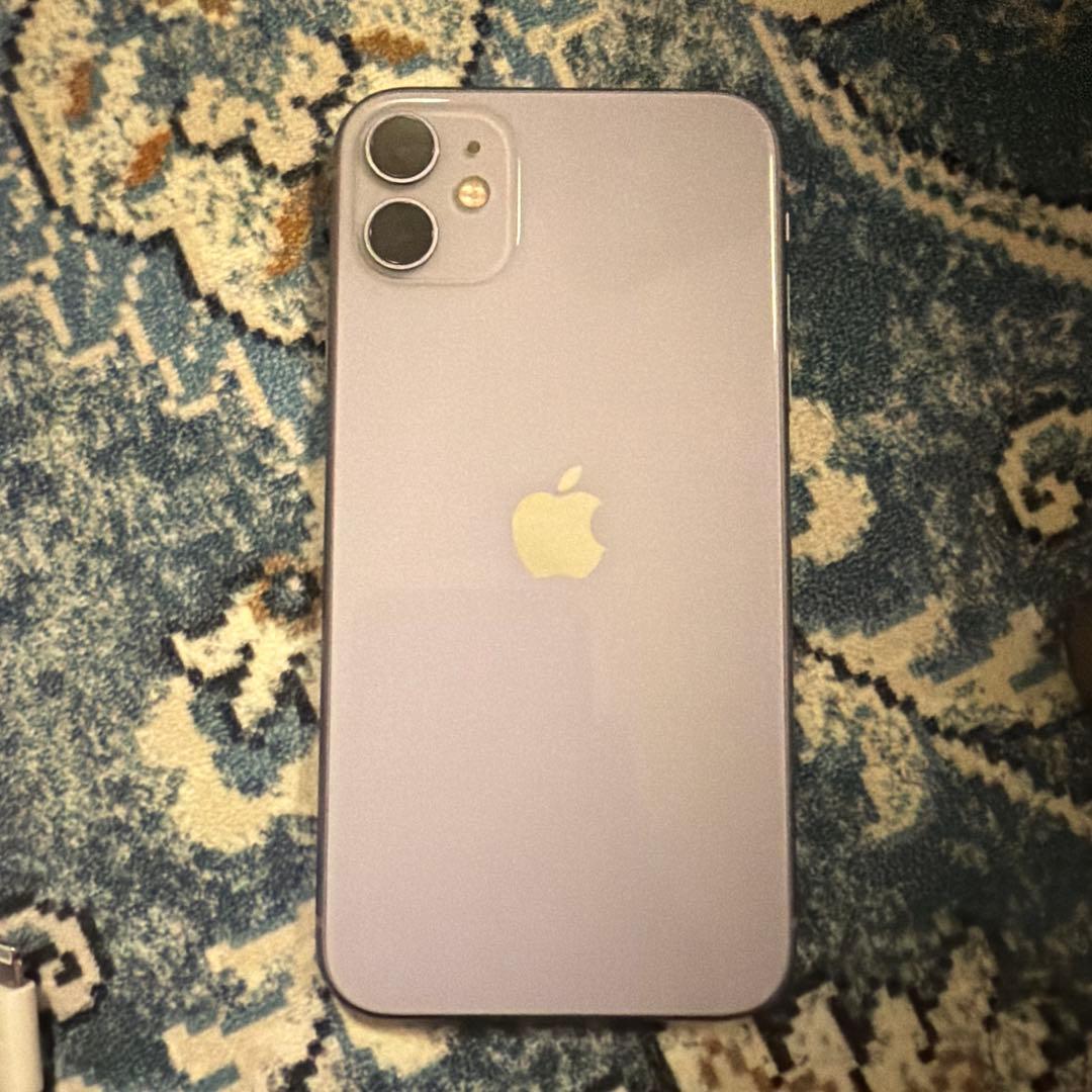 【ジャンク】Apple iPhone 11 パープル　本体