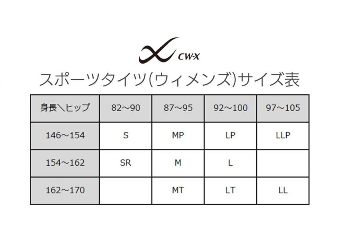 【新品未開封】ワコールcw-x 股関節ひざサポートレギンス（SR）ブラック女性