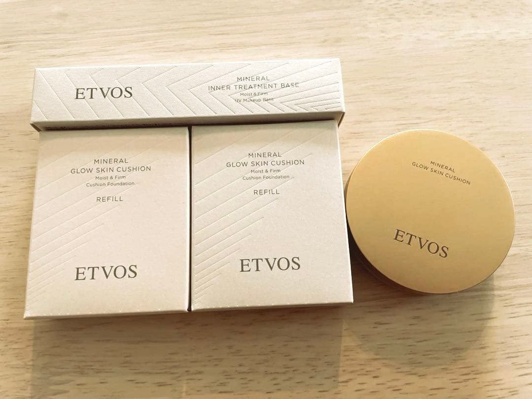 ETVOS ミネラルグロウスキンクッション/ミネラルインナートリートメントベース