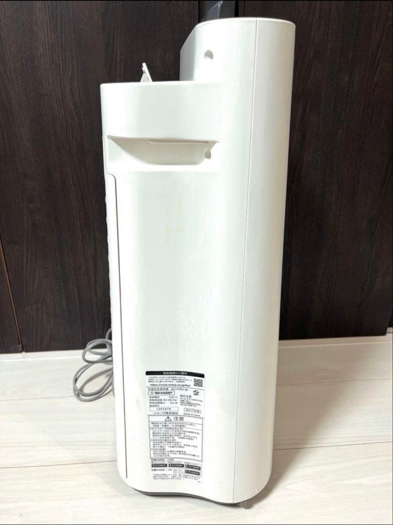 [新着✨極美品]SHARP 空気清浄機 ホワイト フィルター付き