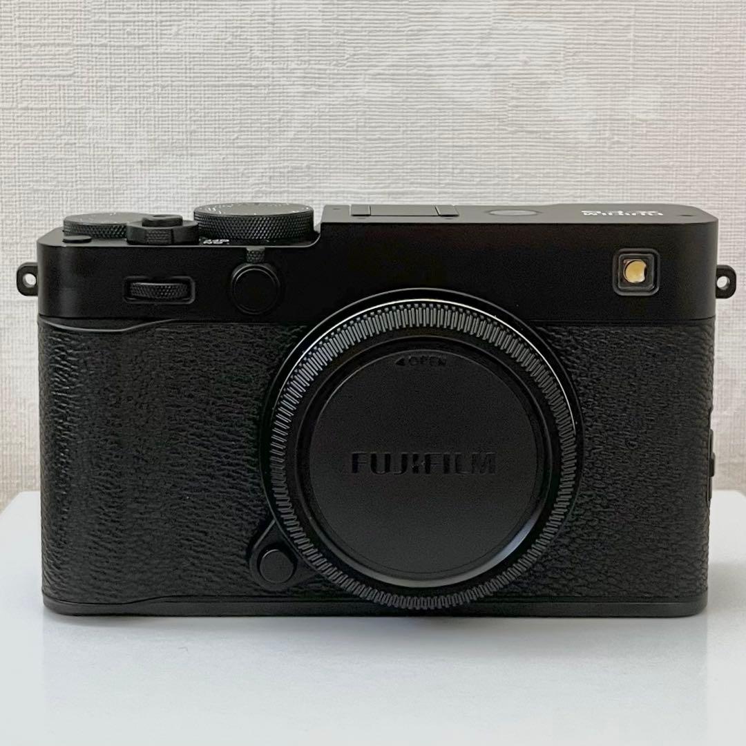 ボディのみ FUJIFILM X-E5 ブラック 付属品あり2000ショット未満