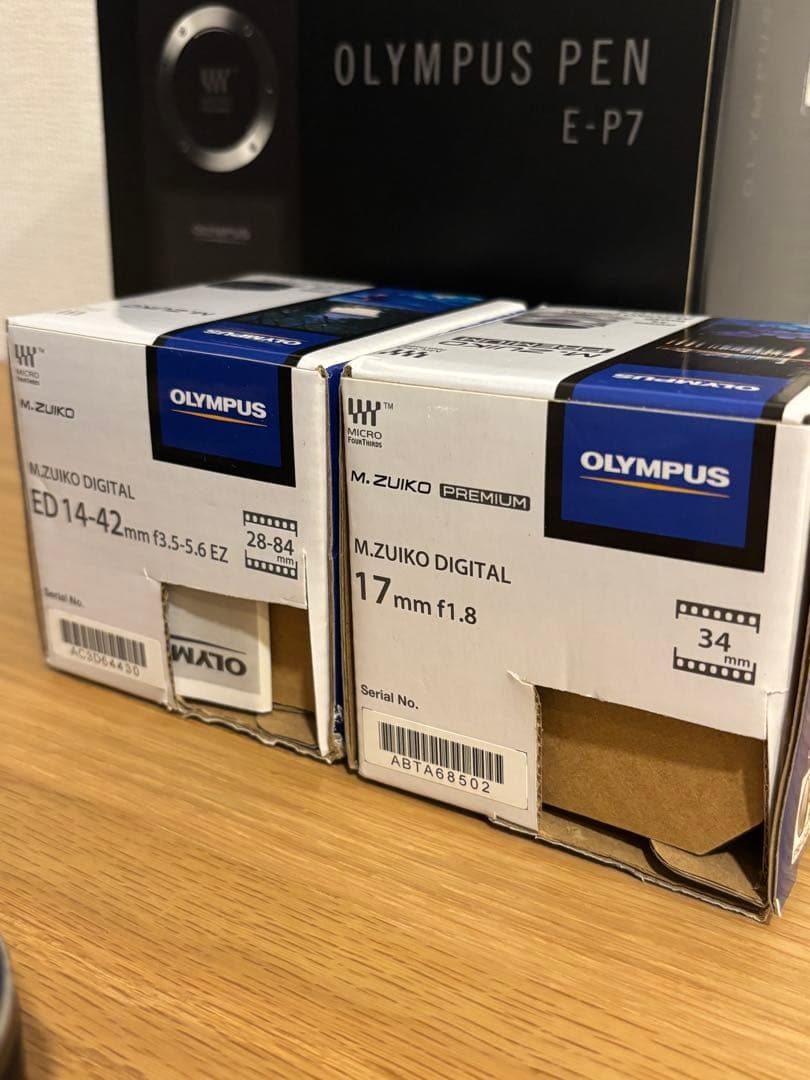 OLYMPUS PEN E-P7 レンズ3本セット