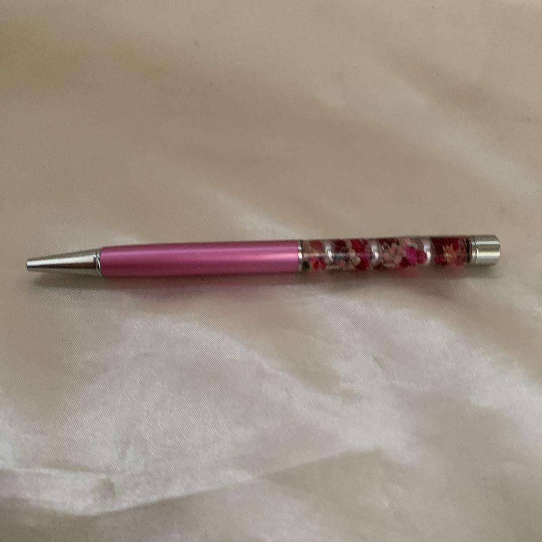 ハーバリウム ボールペン♡ピンク系