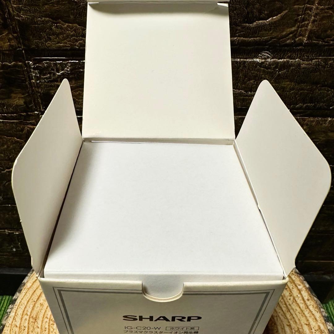 SHARP シャープ　プラズマクラスターイオン発生機　IG-C20-W