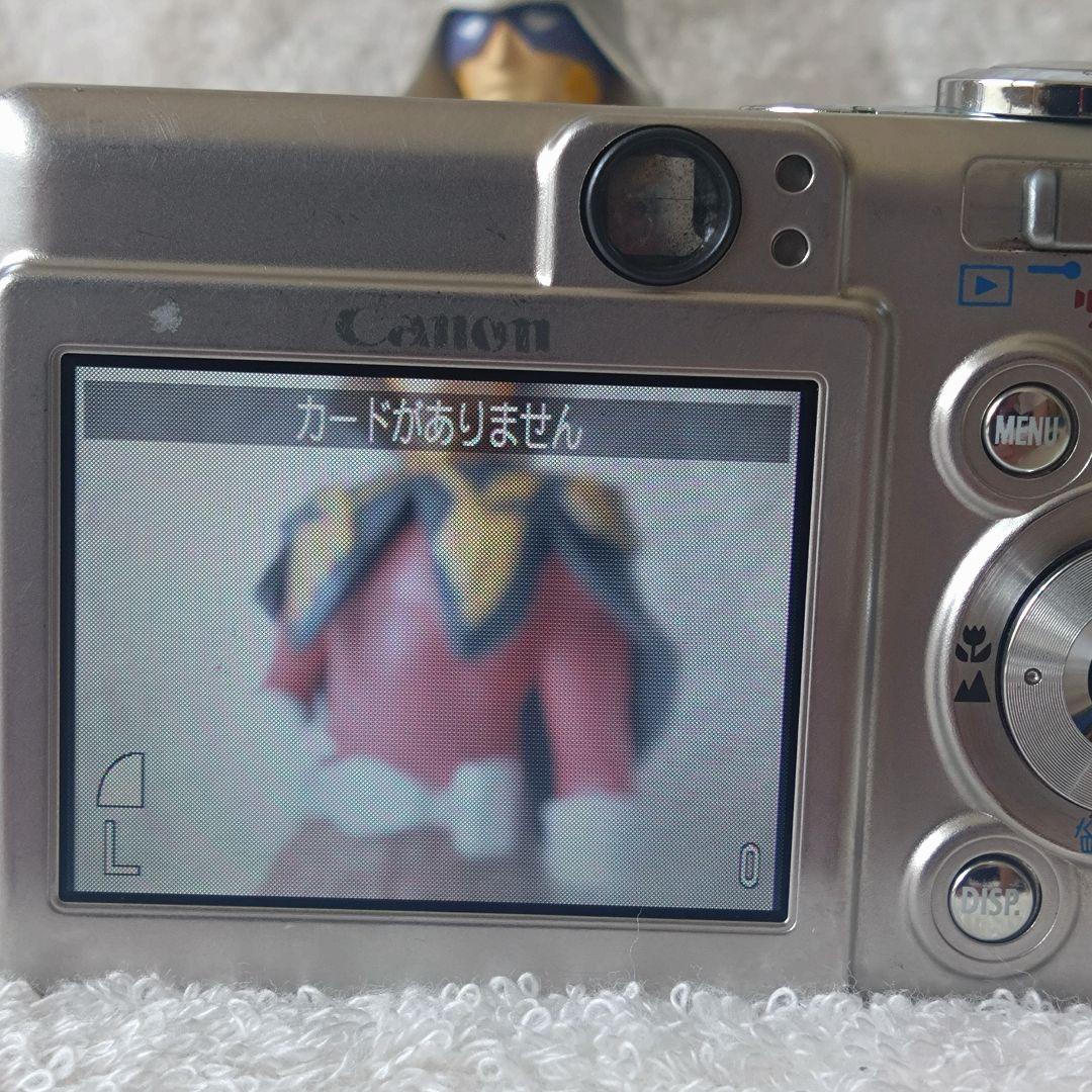 【動作確認済】Canon キャノン IXY DIGITAL 55 シルバー 美品