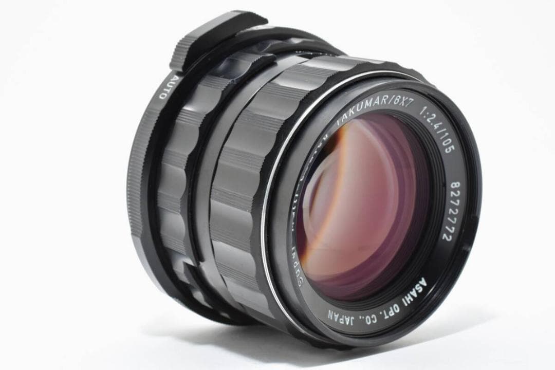 極上美品：PENTAX SMC TAKUMAR 6x7 105mm F2.4