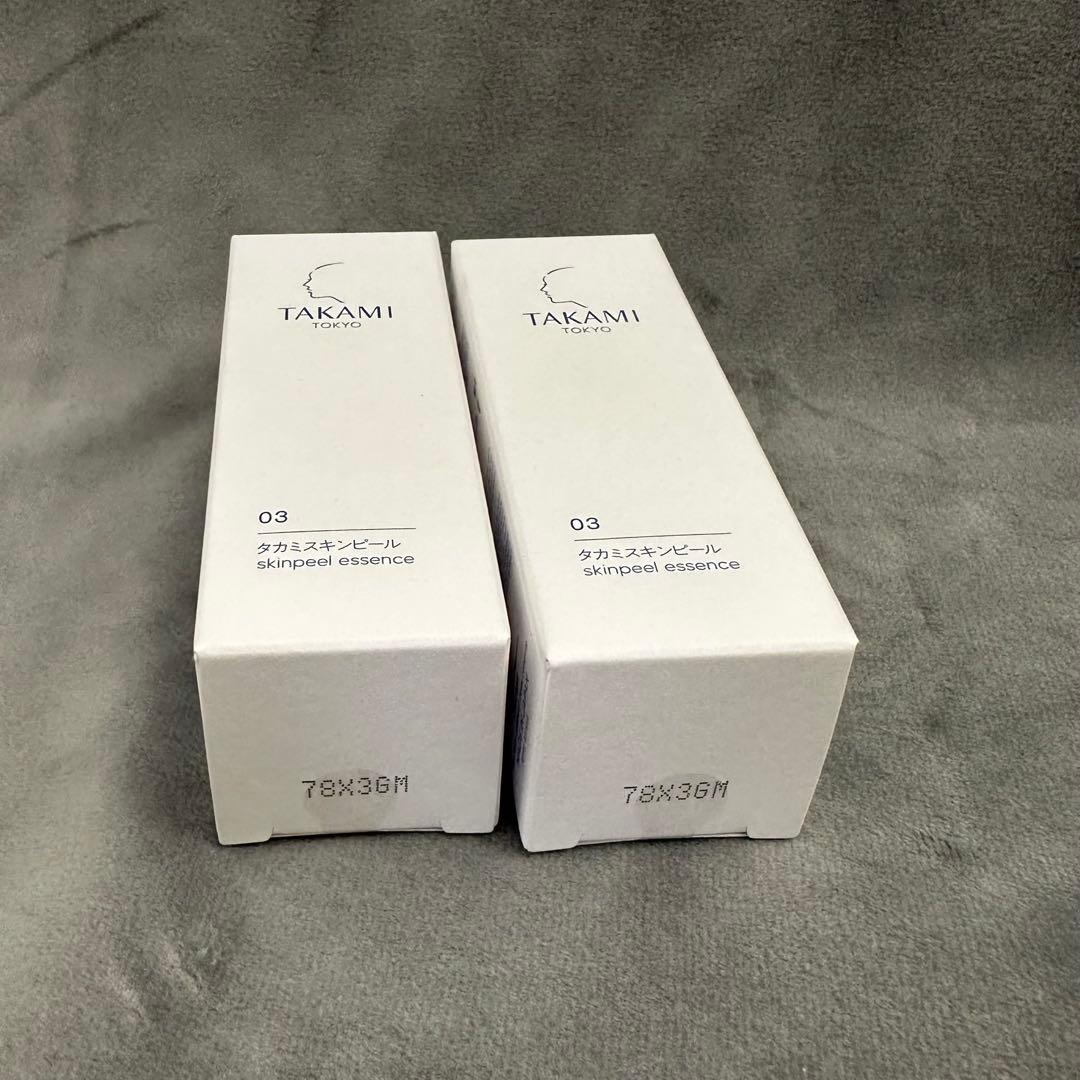 新品TAKAMIタカミスキンピール 30ml(角質ケア化粧液) 二つセットqt
