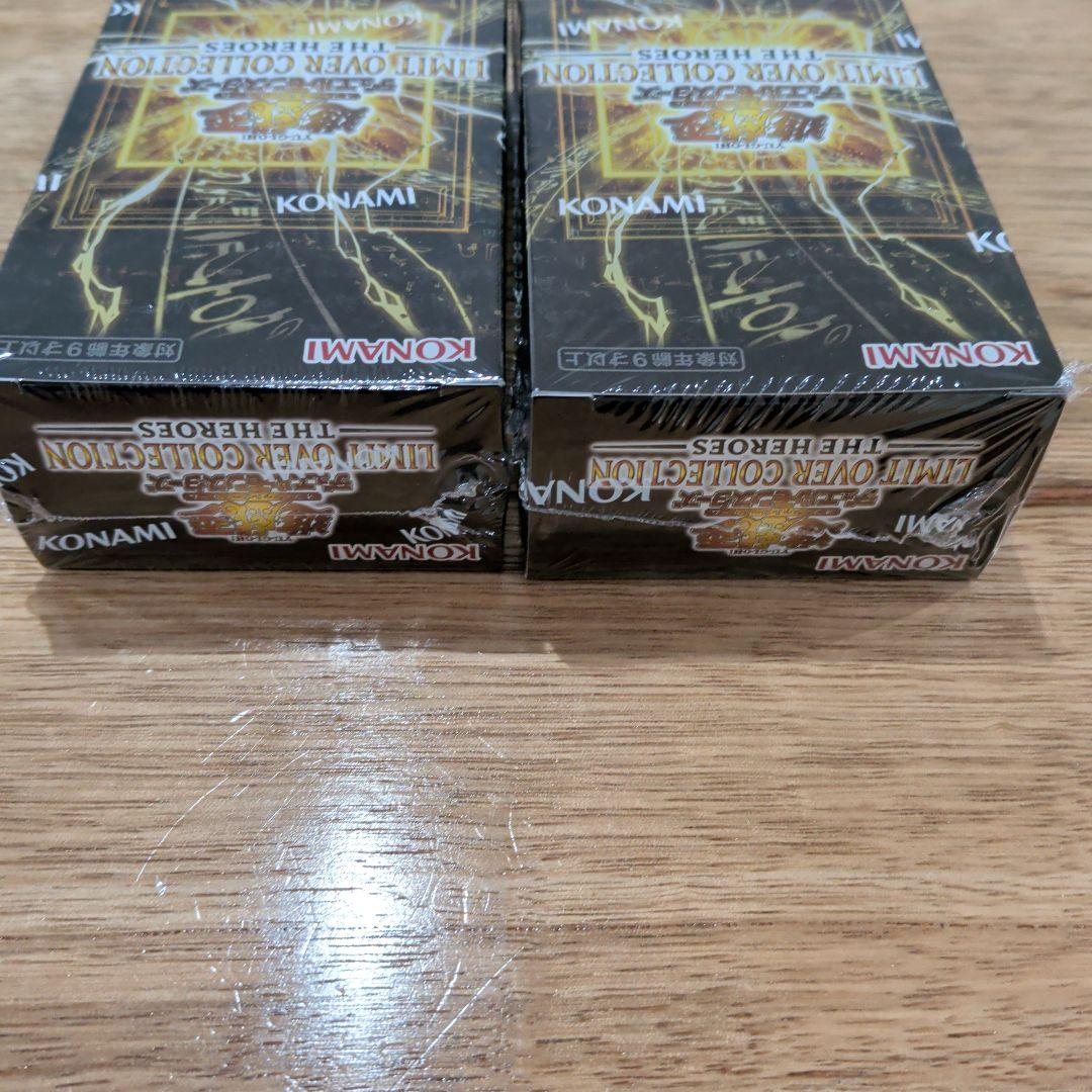 遊戯王LIMIT OVER COLLECTION THEHEROES　2BOX
