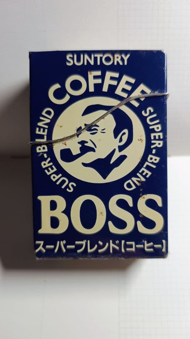 SUNTORY BOSS時計 、空缶シガレットケース、オイルライター、 レトロ