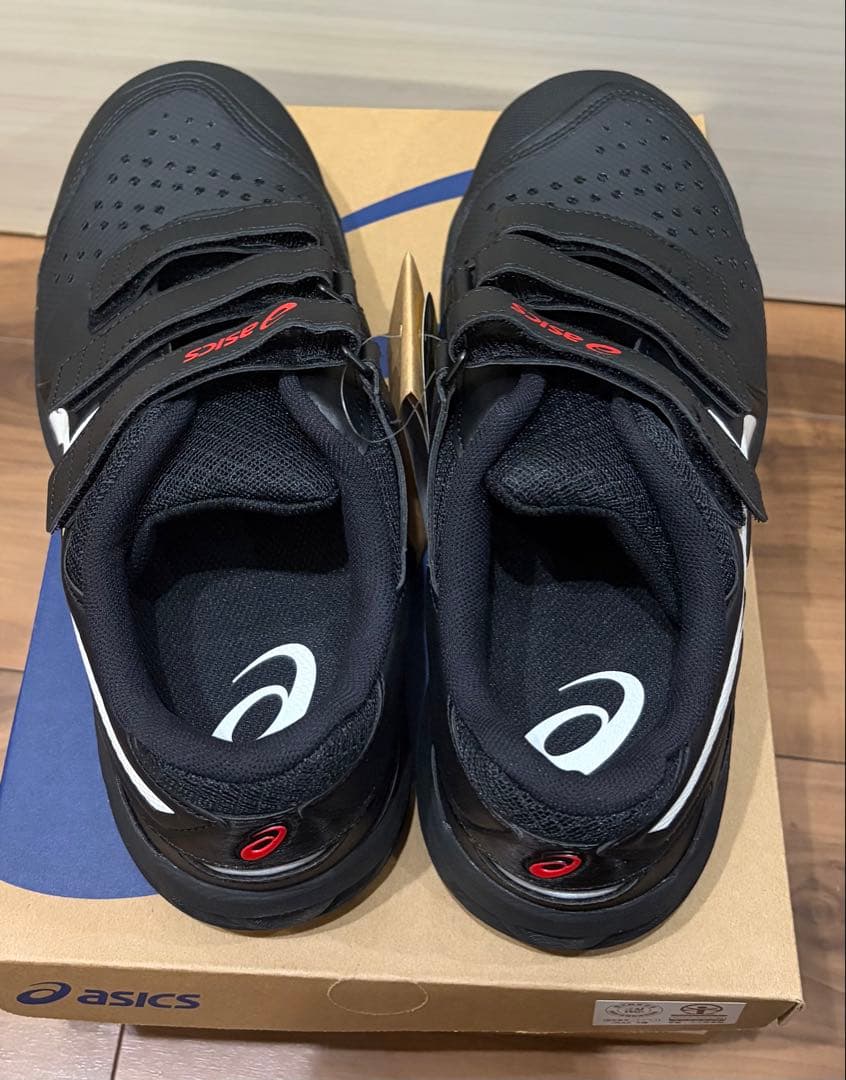 アシックス安全靴 ウィンジョブ CP112 WIDEタイプBLACK/WHITE