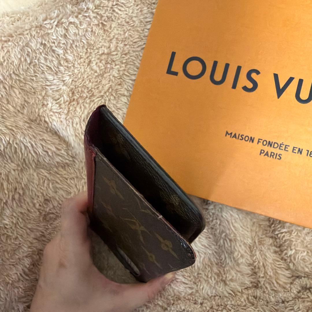 Louis Vuitton 手帳型 iPhoneケース モノグラム