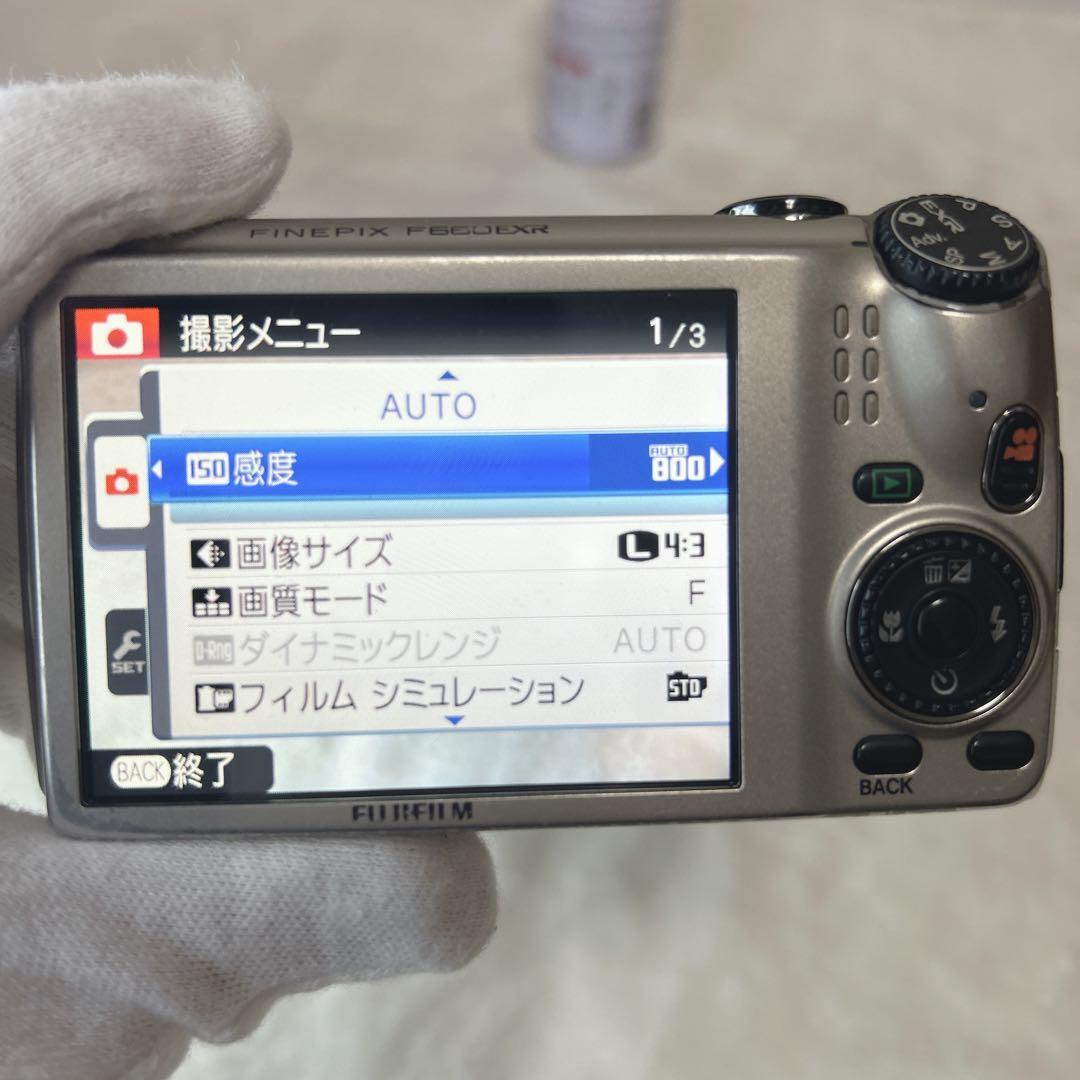 ジャンク　FUJIFILM FINEPIX F660EXR コンデジ