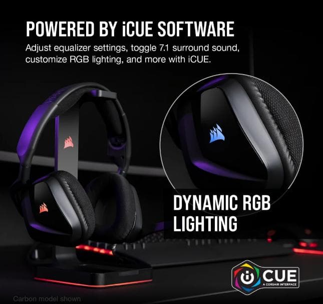 新品 CORSAIR VOID RGB ELITE ゲーミング ヘッドセット