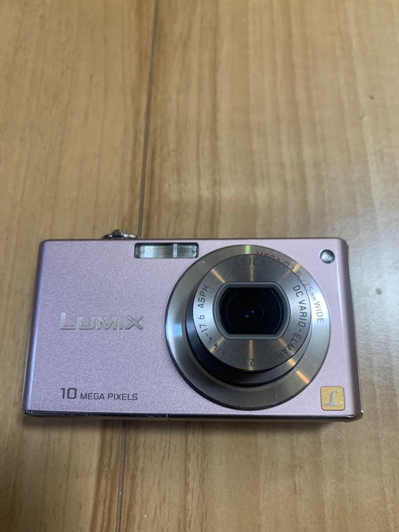 動作確認済み/LUMIX DMC-FX35 ピンクコンパクトデジタルカメラ