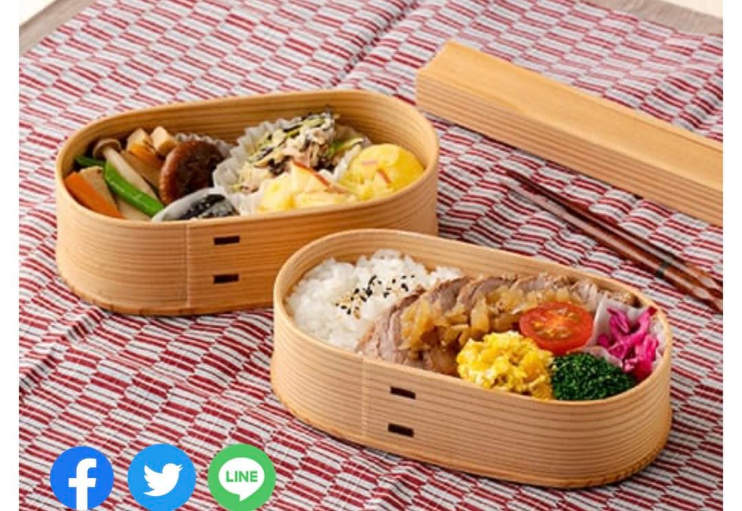 やよい弁当箱　りょうび庵　曲げわっぱ　コトゴト　　2段