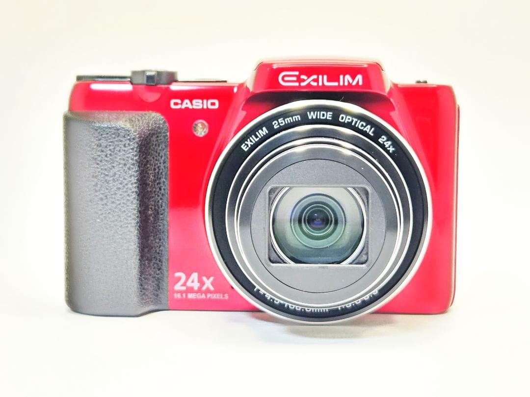 カシオ　CASIO EXILIM EX-H50 レッド《元箱付属・動作確認済み》