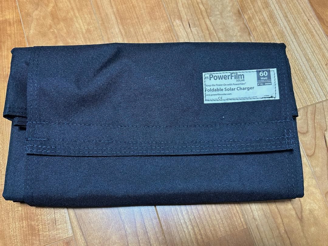PowerFilm F16-3600 折りたたみ式ソーラーパネル 60W 未使用