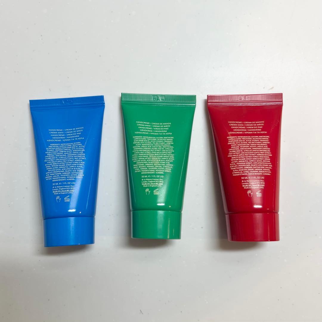 JO MALONE ハンドクリームコレクション（クリスマス限定）／3本セット