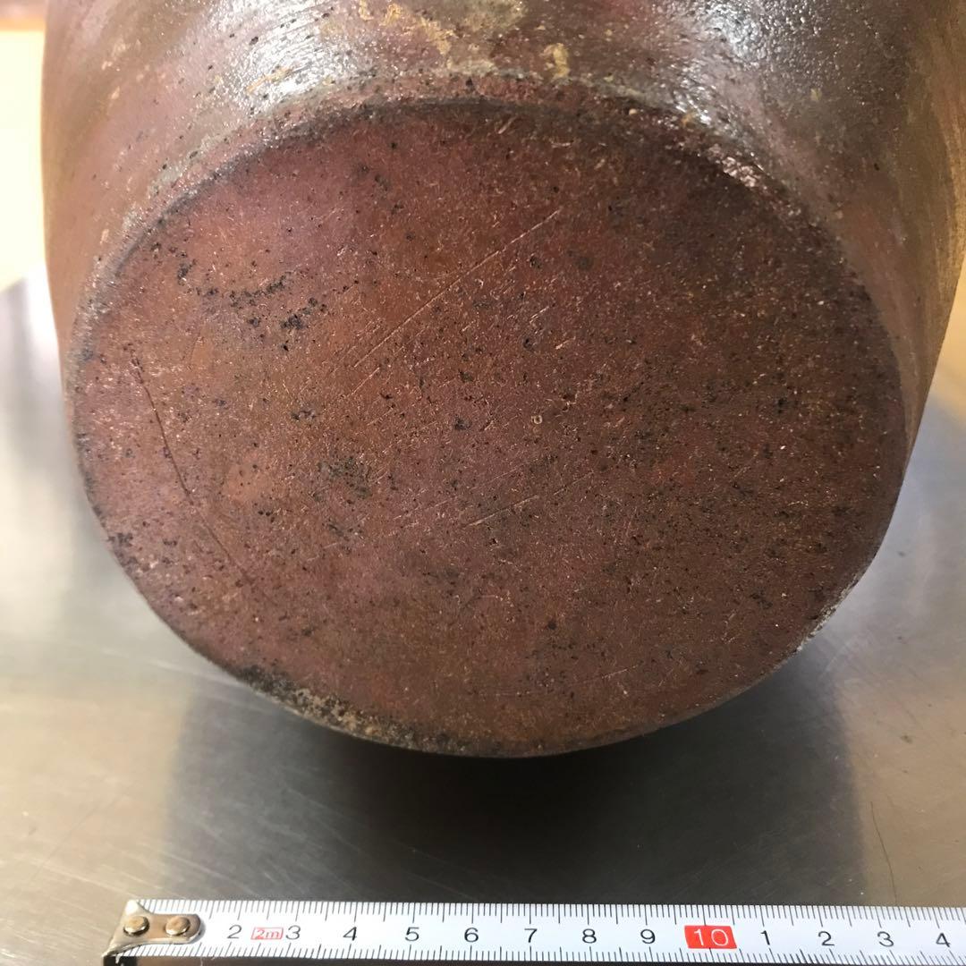 荒焼(あらやち)甕　四つ耳　泡盛古酒作り　熟成甕