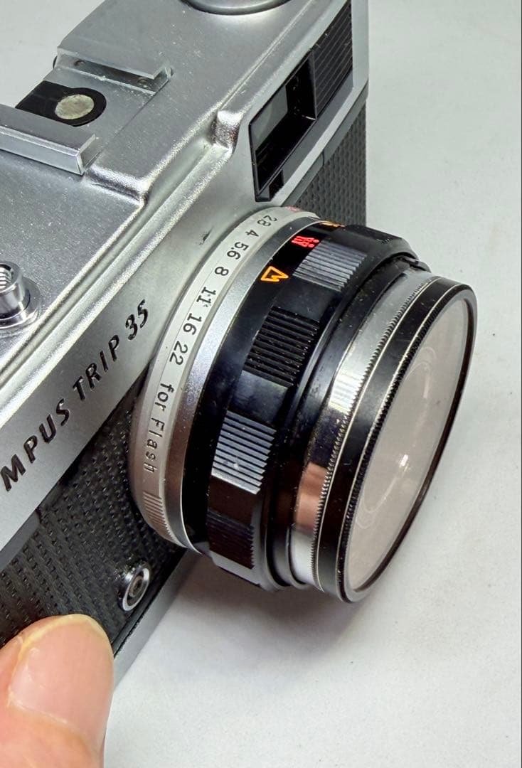 OLYMPUS TRIP35 オリンパス トリップ35 赤ベロ○